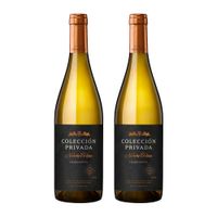 Pack Vino Blanco NAVARRO CORREAS Colección Privada Chardonnay Botella 750ml x 2un