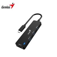 Hub Usb-C Genius Uh-400 Negro