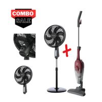 COMBO Ventilador Pedestal FSM7518MK + Aspiradora Electrolux STK13 - MEGA IMPORT