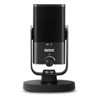 RvòDE NT-USB Mini micrv=fono USB de condensador versv°til calidad de estudio para podcasting, transm