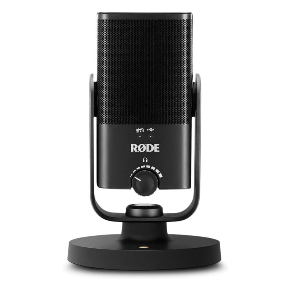 RvòDE NT-USB Mini micrv=fono USB de condensador versv°til calidad de estudio para podcasting, transm