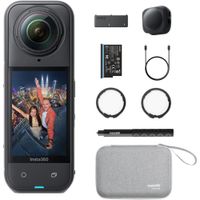 Insta360 X5 Essentials Bundle - Cv°mara 360¬8 8K, impermeable, bajo ruido, estabilizaciv=n, lente re