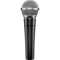 Micrv=fono SHURE SM58, Negro, con conexiv=n XLR, incluye adaptador de soporte y bolsa de almacenamie
