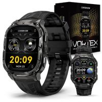 CARBINOX Vortex Smartwatch con funciv=n de llamadas, rastreador fitness militar, resistente al agua,