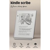 Amazon Kindle Scribe 32GB (modelo mv°s nuevo), pantalla similar al papel, luz frontal, incluye lv°pi