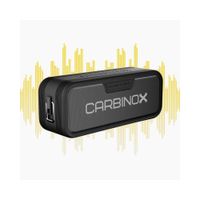Altavoz Bluetooth portv°til CARBINOX con impermeabilidad IPX7, carga rv°pida usb-C, sonido 3D, color