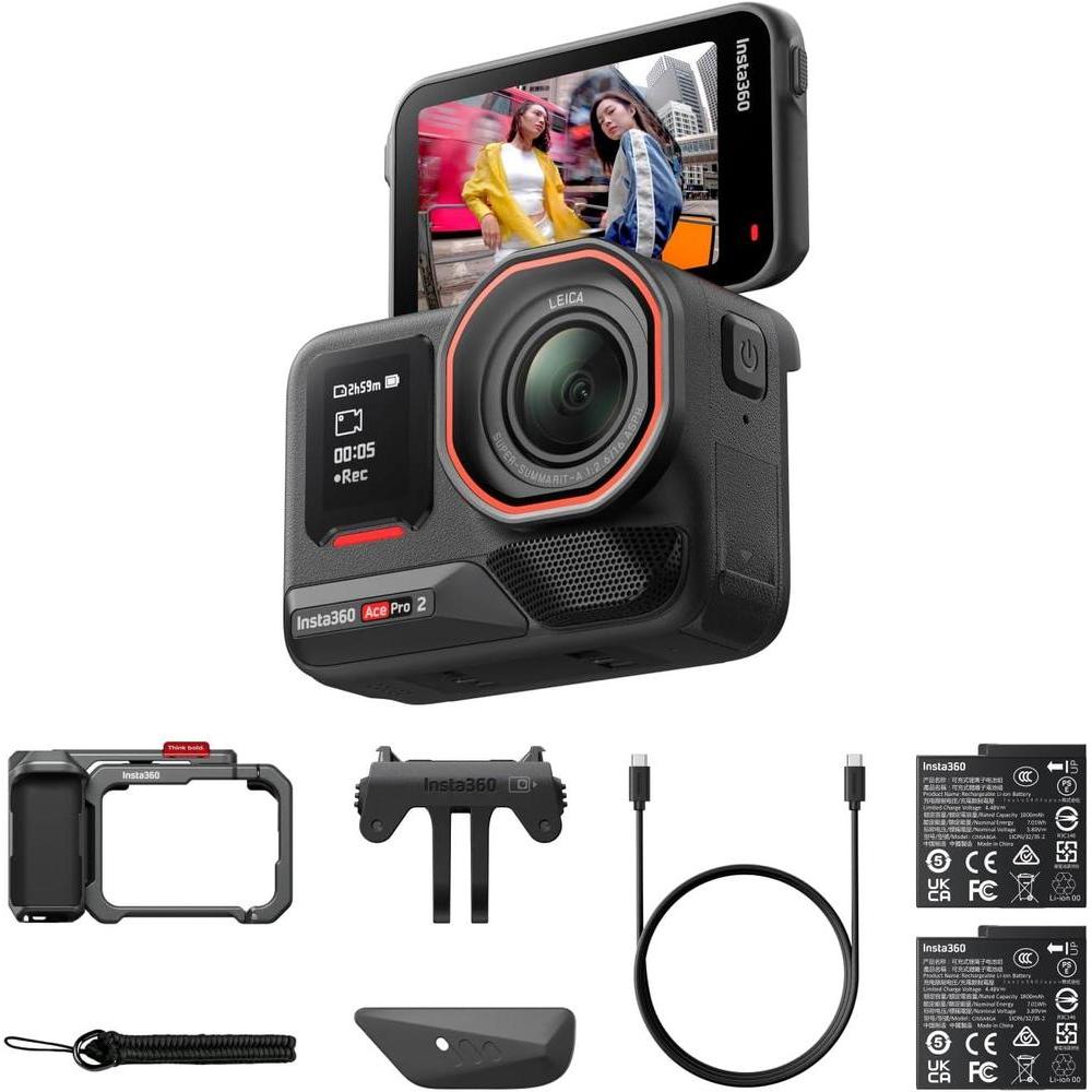 Cv°mara Inst360 Ace Pro 2 Xplorer 8K, resistente al agua, co-desarrollada con Leica, con tecnologv?a