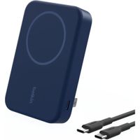 Banco de energv?a portv°til Belkin con carga inalv°mbrica de 15W, MagSafe y soporte para iPhone, Air