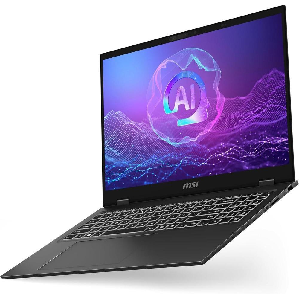 Msi Prestige 16 Ai+ Evo 16"" Uhd+ Oled Laptop Intel Core Ultra 7 Intel Arc 16gb Ddr5 1tb Nvm Ssd Hdmi