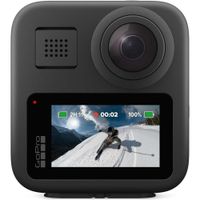 GoPro MAX - Cv°mara de acciv=n 360 con pantalla tv°ctil, video 5.6K30, fotos 16.6MP, estabilizaciv=n