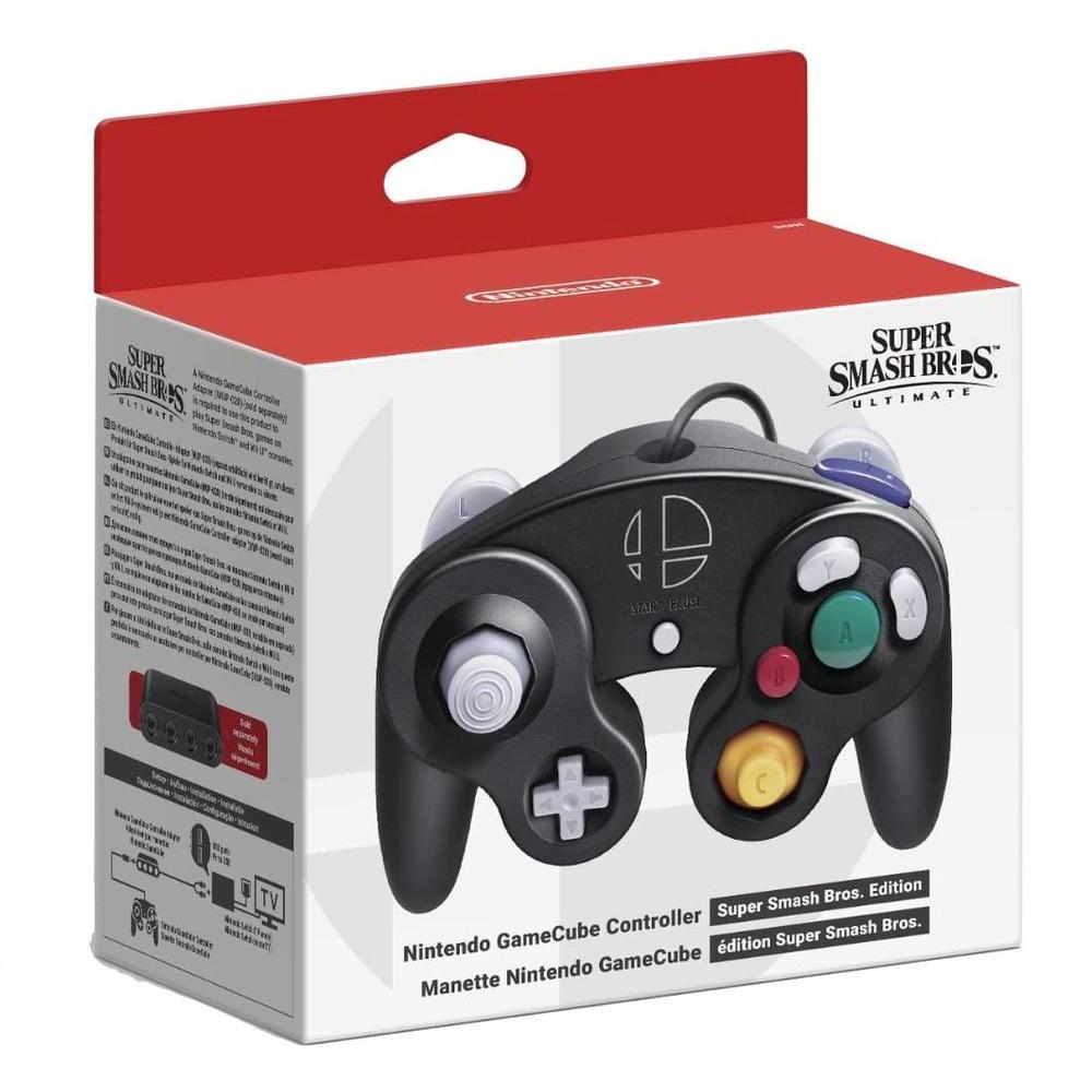 Controlador GameCube ediciv=n Super Smash Bros para Nintendo Switch, ideal para disfrutar de autv©nt