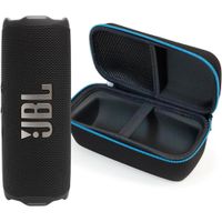 JBL Flip 7 Altavoz Bluetooth portv°til con potente sonido y funda rv?gida protectora Divvi, impermea