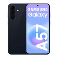Celular Samsung Galaxy A57 5G 256GB, 8GB RAM, cámara trasera 50MP y frontal 12MP, 6.7'', azul oscuro