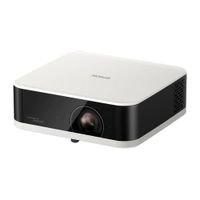 Proyector portátil Epson Lifestudio Smart EF 61 FHD, 700 lúmenes, 150"", HDMI y USB, blanco