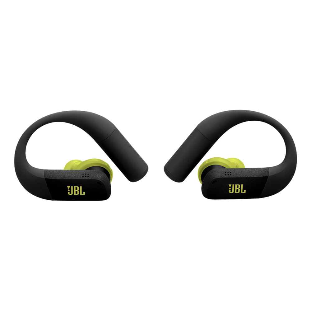 Audífonos bluetooth True Wireless JBL Endurance Peak 4, resistente al agua IP68, con micrófono, duración máx. 48 horas con estuche, negro
