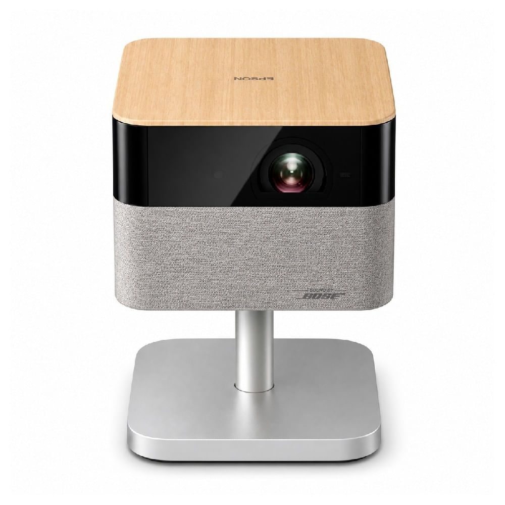 Proyector portátil Epson EF-72 4K Pro UHD, 1000 lúmenes, proyección hasta 150"", conectividad HDMI y USB, Google TV, blanco