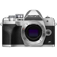 OM System Olympus E-M10 Mark IV Plata Cv°mara 20MP Estabilizaciv=n De Imagen 4K Wi-Fi