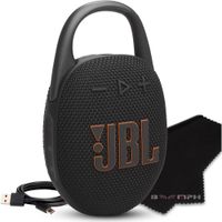 JBL Altavoz Bluetooth portv°til Clip 5, impermeable, duradero con baterv?a extendida, soluciv=n inte
