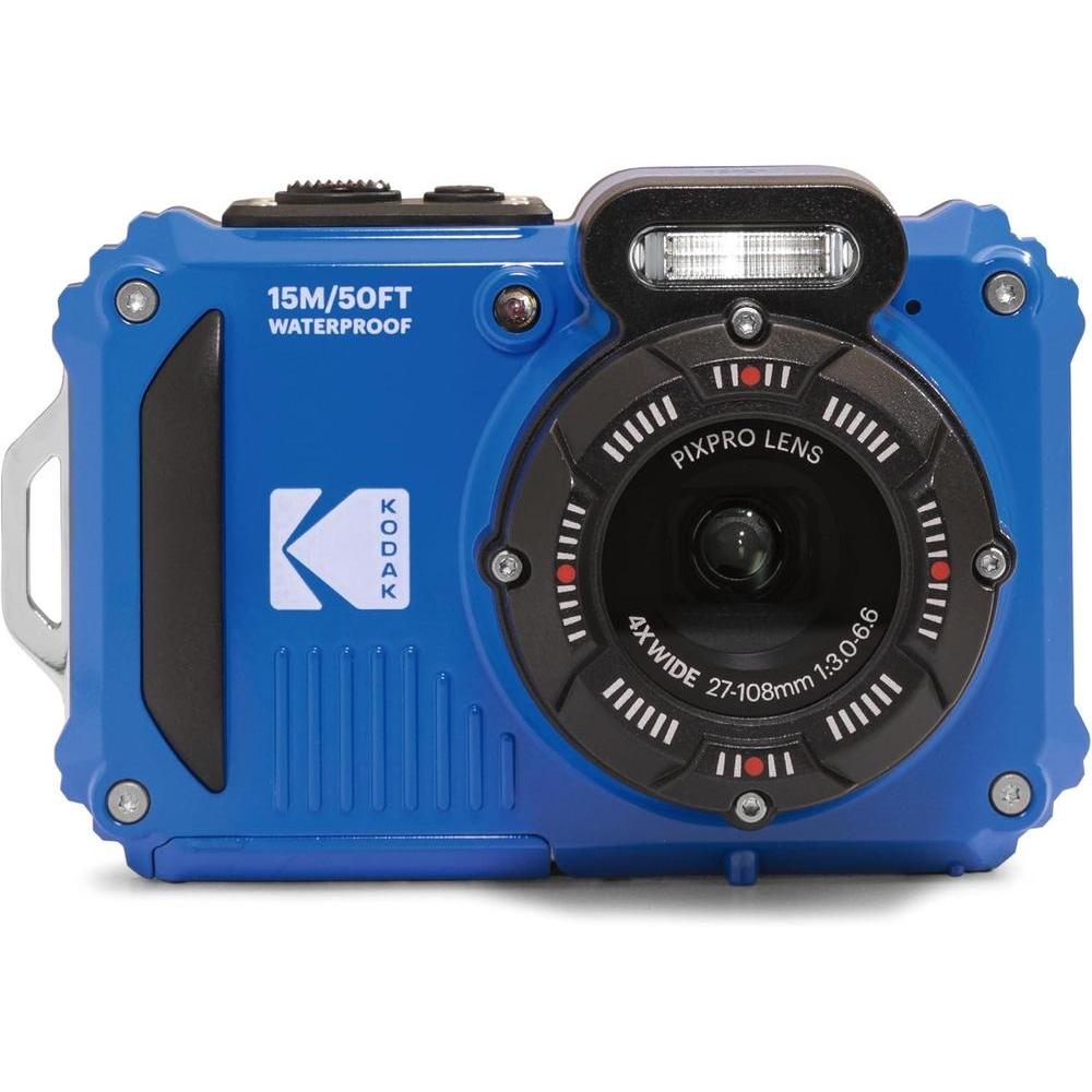 KODAK PIXPRO WPZ2 Cv°mara digital impermeable, resistente a golpes y polvo con WiFi, 16MP, zoom v=pt