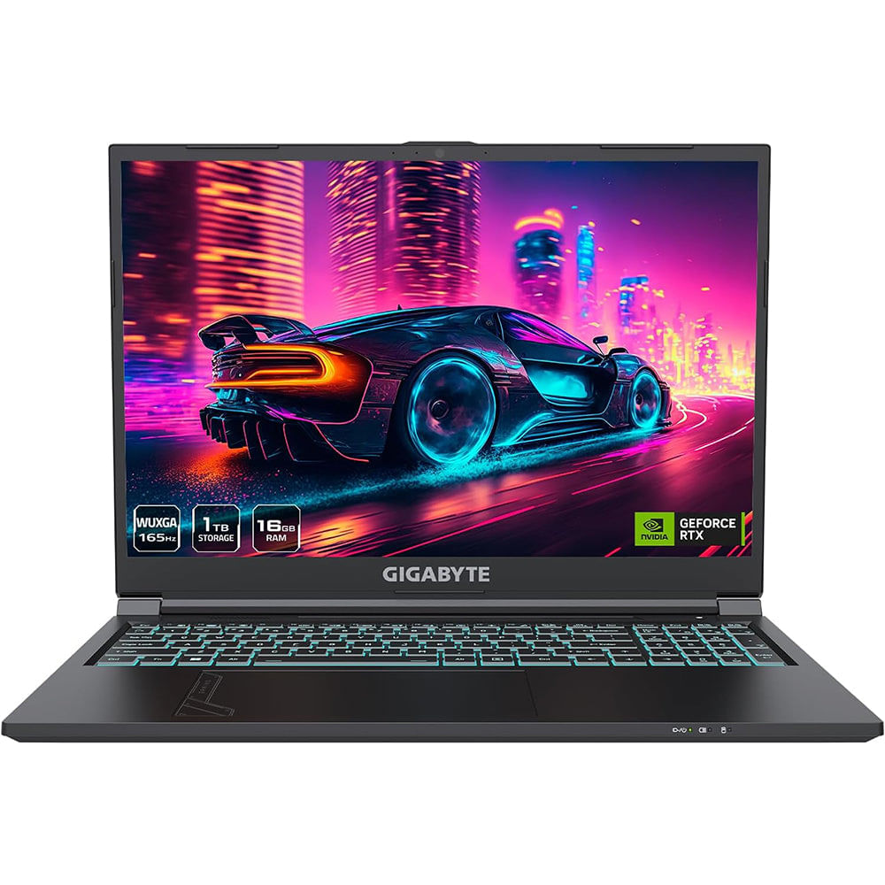 Laptop GIGABYTE G6 16.0"" NVIDIA GeForce RTX 4050 GPU 8GB GDDR6, Intel Core i7-13620H, 16GB DDR5 RAM,