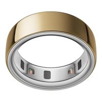 Anillo Inteligente Oura Ring 4 en Oro, seguimiento de salud integral, compatible con iOS y Android,