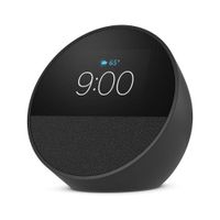 Amazon Echo Spot 2024, despertador inteligente con sonido vibrante y Alexa, compatible con Smart Hom