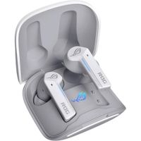 Asus Rog Cetra Audv?fonos Bluetooth Cancelaciv=n Activa Ruido, Carga Inalv°mbrica, IpX4, Blanco, 27H