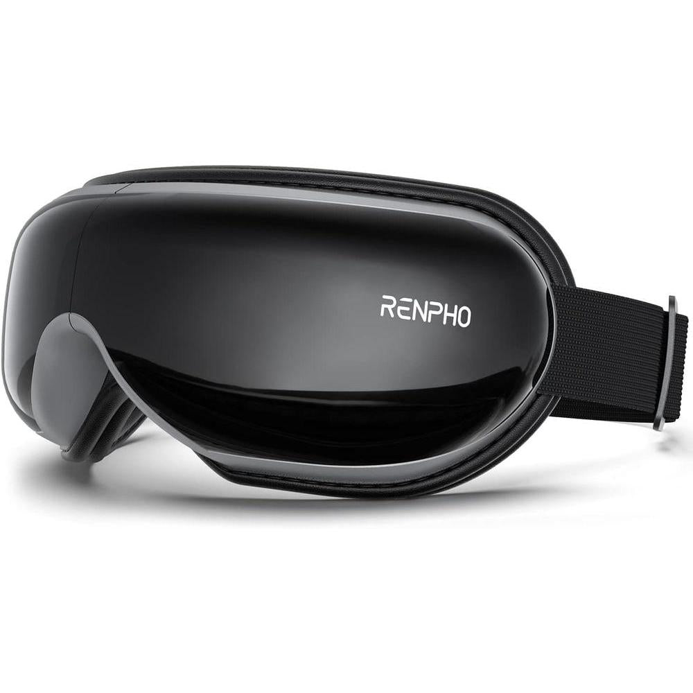 RENPHO Masajeador de Ojos con Calor y Mv?sica Bluetooth, alivia ojeras, bolsas y ojos secos. Mejora