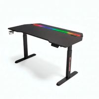 Escritorio Gamer Eléctrico Elevable Haven Y-111 Tablero MDF 160 × 75 cm RGB