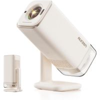 Aurzen BOOM Air Proyector portv°til con Google TV, WiFi y Bluetooth, disev±o compacto, compatible co
