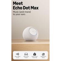 Amazon Echo Dot Max: bocina inteligente con Alexa, sonido envolvente y hub de Smart Home integrado,