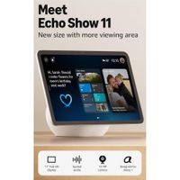 Amazon Echo Show 11 pantalla Full HD con mv°s v°rea de visualizaciv=n y audio espacial, disev±ado pa