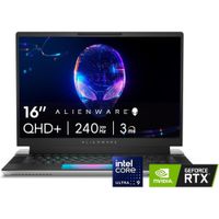 Alienware Gaming Laptop X16 R2, QHD+ Pantalla, Core i9, 32GB RAM, 1TB SSD, RTX 4080, Win 11, Plata L