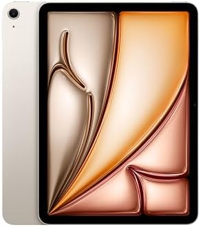 Apple iPad Air 11-inch (M4): Liquid Retina Display, 128GB, 12MP Front/Back Camera, Wi-Fi 7 with Appl