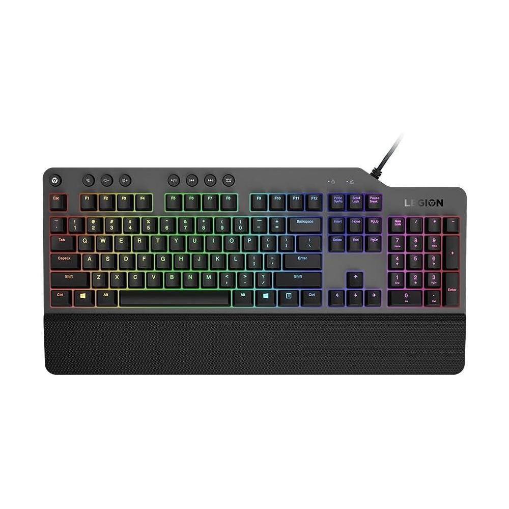 Teclado Mecv°nico Lenovo Legion K500 RGB, Teclas Programables y 16.8 Millones de Colores. Disev±o de