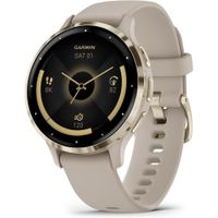 Garmin Venu 3S Smartwatch Dorado Suave Con Bisel De Acero Inoxidable, Pantalla Tv°ctil AMOLED, Corre