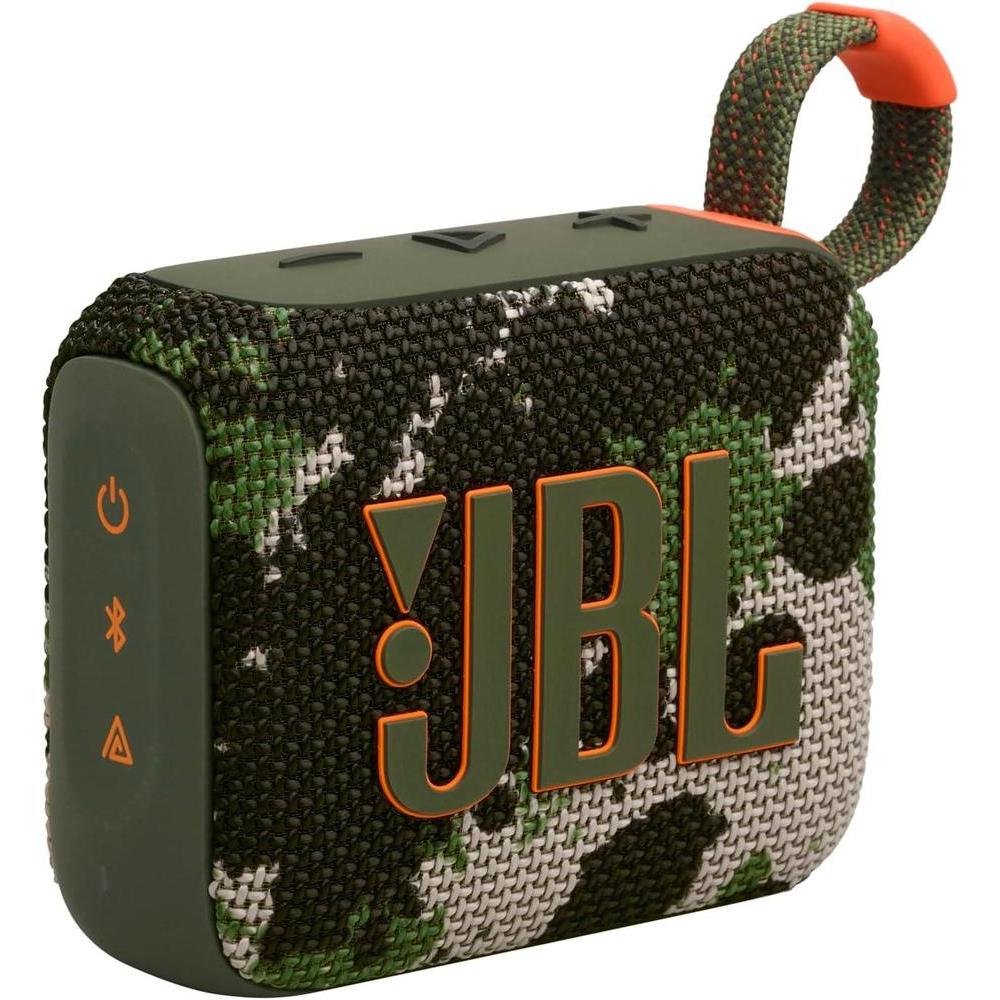 Bocina JBL Go 4 Bluetooth ultraportv°til, impermeable, a prueba de polvo, sonido Pro con graves, bat