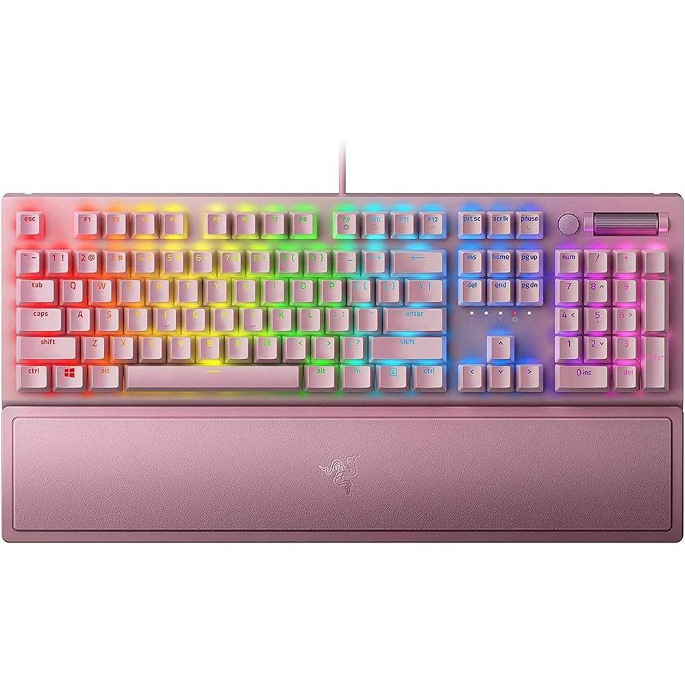 Teclado mecv°nico Razer BlackWidow V3 con teclas verdes tv°ctiles y sonoras, iluminaciv=n RGB Chroma