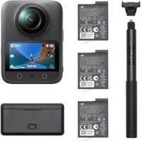 DJI Osmo 360 Adventure Combo, cv°mara 360 con imagen avanzada, duraciv=n extendida, video 8K y Boost