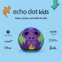 Echo Dot Kids con Alexa, modelo mv°s reciente, disev±ado para niv±os, incluye control parental y 1 a