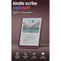 Amazon Kindle Scribe Colorsoft 64GB, modelo mv°s reciente con pantalla a color similar a papel y luz