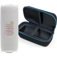 Altavoz Bluetooth JBL Flip 7 con funda protectora Divvi! para sonido potente y resistencia a agua, p
