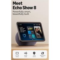 Amazon Echo Show 8 modelo reciente con pantalla HD redisev±ada, audio espacial y control de Smart Ho