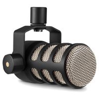Rode PodMic - Micrv=fono dinv°mico cardioide de transmisiv=n, optimizado para RODECaster Pro, color