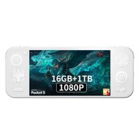 Consola Portv°til AYANEO Pocket S con Android Snapdragon G3x Gen 2, 16GB RAM, 1TB Almacenamiento, Pa