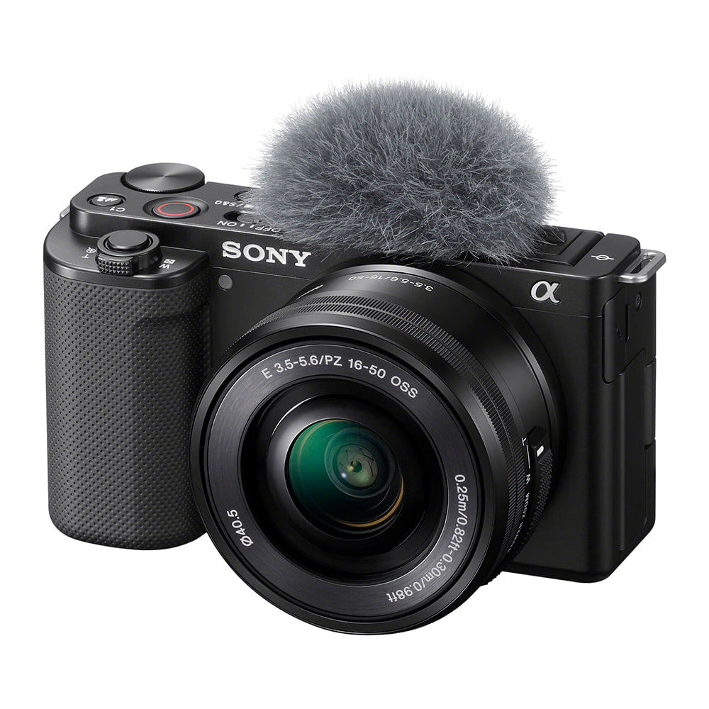 Cv°mara Sony Alpha ZV-E10 Mirrorless con Lente 16-50mm Black