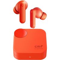 Auriculares CMF Buds 2A Inalv°mbricos ANC 42dB Bluetooth 5.4 4 Micrv=fonos Claras Llamadas Naranja
