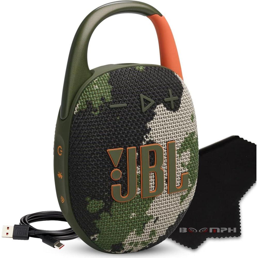 JBL Clip 5 Altavoz Bluetooth portv°til IP67, baterv?a duradera, compacto para interiores y exteriore