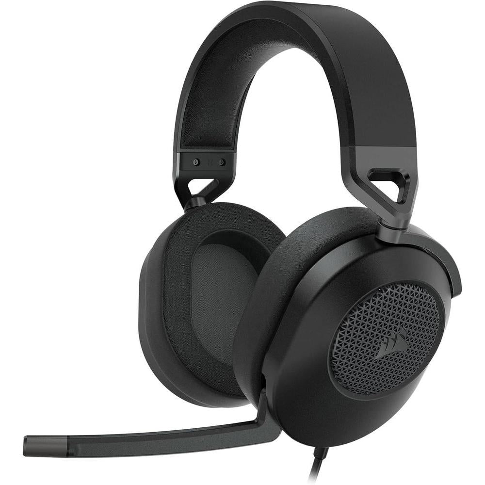CORSAIR HS65 SURROUND Auriculares gaming multiplataforma con Dolby Atmos, SoundID, compatible iCUE -