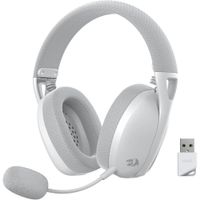Auriculares inalv°mbricos Redragon H848 BT para juegos, ligeros, sonido envolvente, micrv=fono desmo
